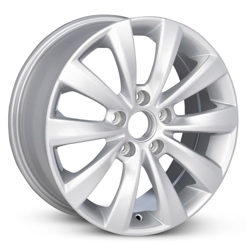 For 2012-2015 Volkswagen Passat 16 Inch Painted Silver Rim - OE Direct Replacement - Road Ready Car Wheel