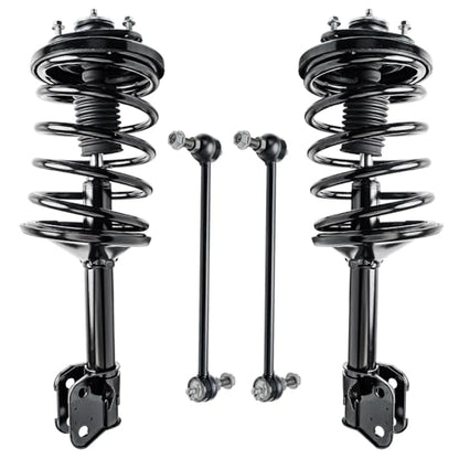 Detroit Axle - Front Struts Sway Bar Links for 2003-2005 Honda Pilot - size: 4QS1900545/Sway Kit