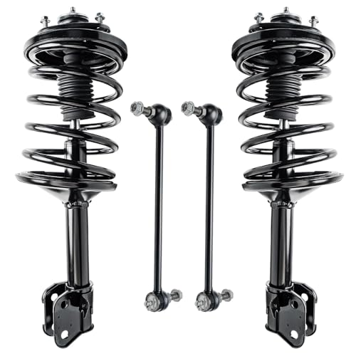 Detroit Axle - Front Struts Sway Bar Links for 2003-2005 Honda Pilot - size: 4QS1900545/Sway Kit