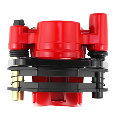 PRO BAT Rear Brake Caliper with Brake Pad - color: Red