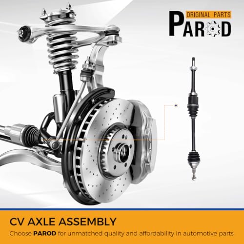 PAROD 662314 CV Axle Assembly Fit for [FWD Only] 2013-2018 Ford Fusion, 2014-2016 Lincoln MKZ Front Right Passenger Side - size: Front Passenger Side