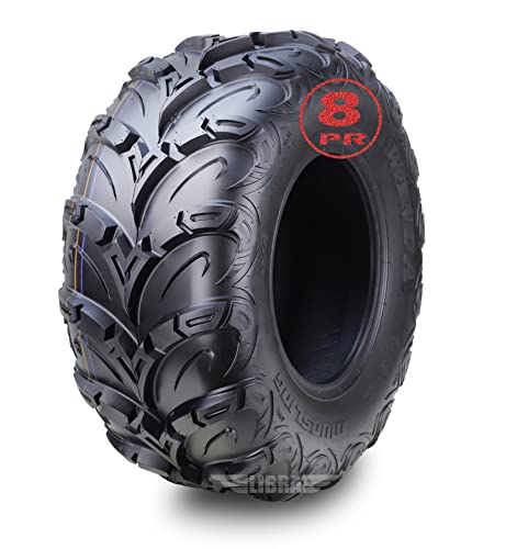 WANDA Premium 8 Ply ATV/UTV Tires 24x11-10 24x11x10 Mud Sling