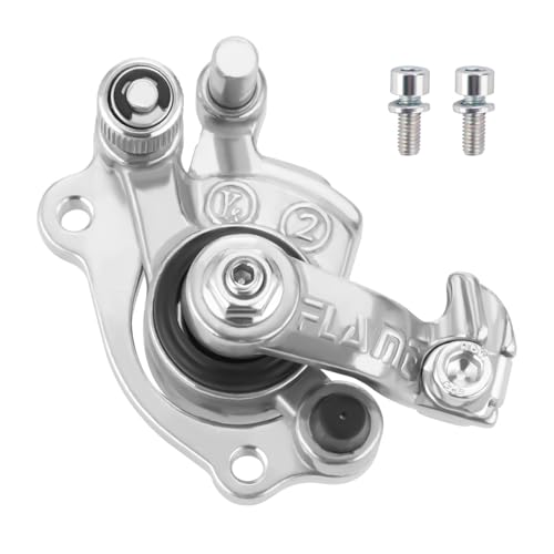 KAMIER Front Rear Disc Brake Caliper Pads Assembly Replacement for Razor MX650 MX500 SX500 Mcgrath RSF650 Dirt Rocket Bike 4 Wheeler ATV Dirt Quad 500 Kids Electric Off Road Dirt Bike Motorcycle Parts - color: Silver