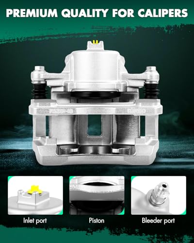 SCITOO Front Driver & Passenger Side Disc Brake Calipers 18-B4882 18-B4883 - size: Front[18-B4882 & 18-B4883]