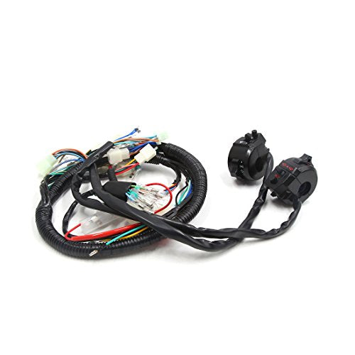 uxcell Handlebar Turn Signal Light Control Switch Set for GY6 125