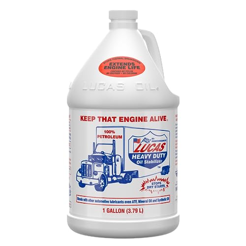Lucas Oil 10002 Heavy Duty Oil Stabilizer - 1 Gallon (Pack of 4) - size: 1 Gallon
