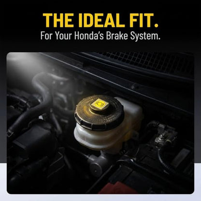 Brake Fluid Cap Replacement for Honda, 46662-SLE-J01 46662-SDC-A02