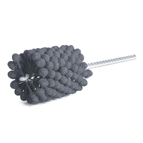 Garhgi 2 Inch (50.8mm) Cylinder Hone Tool, Flexible Resilient 240 Grit Ball - size: 2.000"(50.8mm), style: 240 Grit