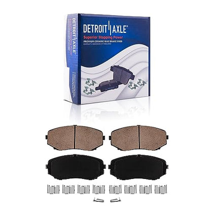 Detroit Axle - Brake Kit for 2007 2008 2009 2010 Ford Edge Lincoln MKX - size: 10PR1200542/kit