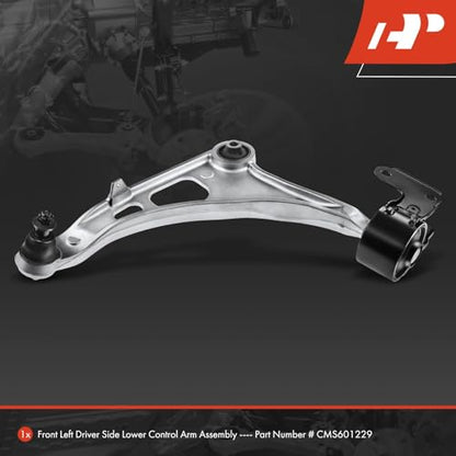 A-Premium Front Left Lower Control Arm, with Ball Joint & Bushing - style: Front Left Wheel (Driver Side)