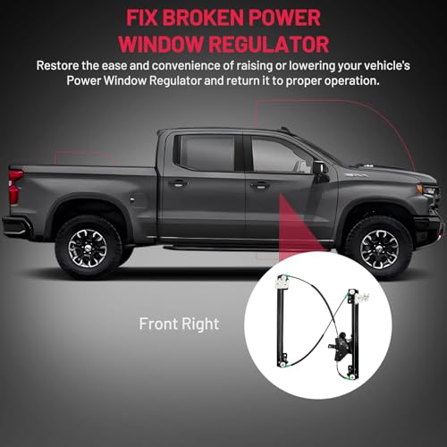 BDFHYK 751-981 Power Window Regulator with Motor Front Right Compatible with Nissan Pathfinder 2014-2015, Compatible with Nissan Pathfinder 2013-2021 - size: Front Right, style: 2014-2015 Nissan Pathfinder