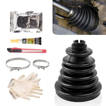 Universal CVS18 CV Axle Boot Repair Kit Silicone Rubber