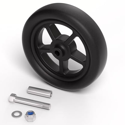 8"Upgraded 2000lb Trailer Jack Wheel, Heavy Duty Spoked Replacement