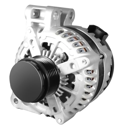 170Amp Alternator 3.6L Compatible with 2009-2017 Chevrolet Traverse, 2007-2016 GMC Acadia, 2007-2010 Saturn Outlook, 2008-2017 Buick Enclave, 1042106310 23105717 AND0481 400-52153 - size: 11252N