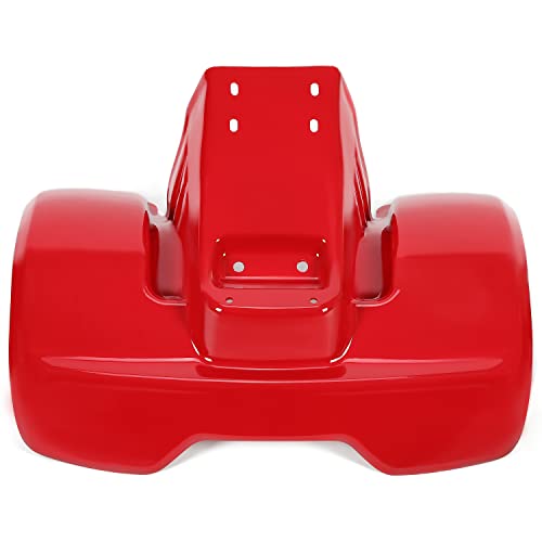 KUAFU Fender Compatible with ATC70 Mudguard Mud Flaps Fender Protector - color: Red, size: Rear