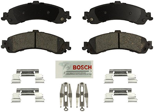 BOSCH BE834H Blue Ceramic Disc Brake Pad Set with Hardware - Rear