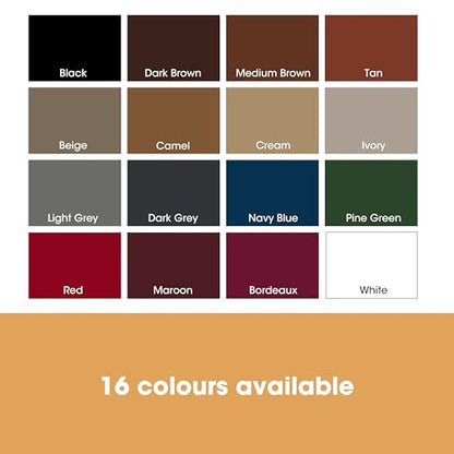 Furniture Clinic Leather Repair Paint, Color and Finish, Black - color: Black, size: 50ml / 1.7oz