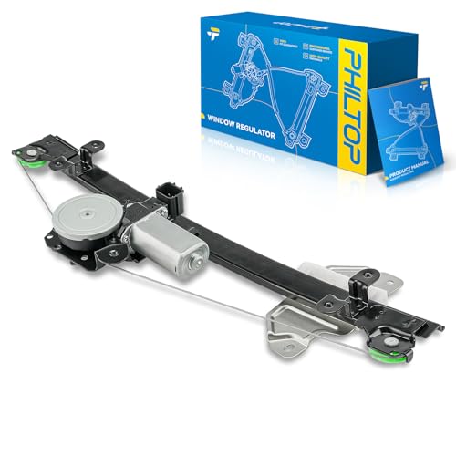 PHILTOP Front Left Power Window Regulator w/Motor for Altima Sedan 13-18 - size: Front Left Driver Side, style: 2013-2018 Nissan Altima
