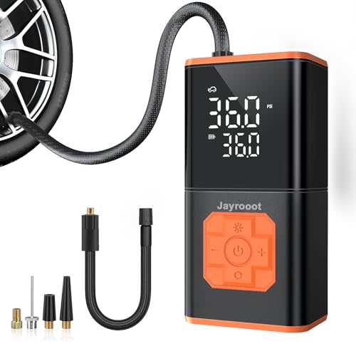 Tire Inflator Portable Air Compressor,150 PSI Cordless Bike Pump