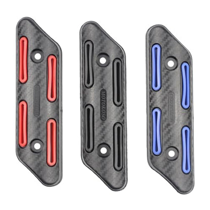 Motorcycle Exhaust Protector Can Dirt Bikes Accessories Silicone Guard Anti-hot Black