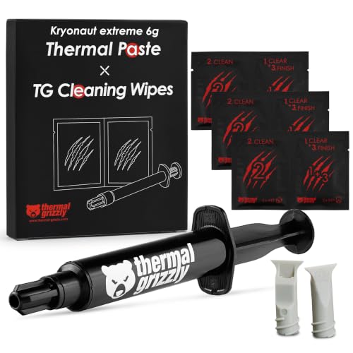 Thermal Grizzly Kryonaut Extreme Thermal Paste for CPU - 6 Gram Combo - size: 6g Combo