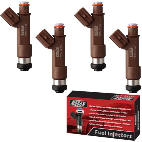 Set of 4 Fuel Injectors 15710-54L00 Replacement - size: 15710-54L00