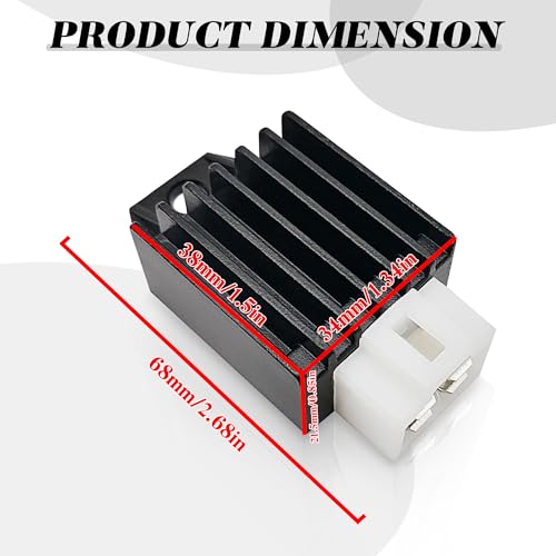Voltage Regulator Rectifier 4 Pin 12V Full Wave for GY6 CG 50cc 125cc 150cc