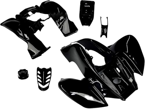 RedCap ATV Quad Body Plastic fender 110 125cc RedCat VX 150cc Baja 90 Roketa Yamoto 250cc (Black) - color: Black
