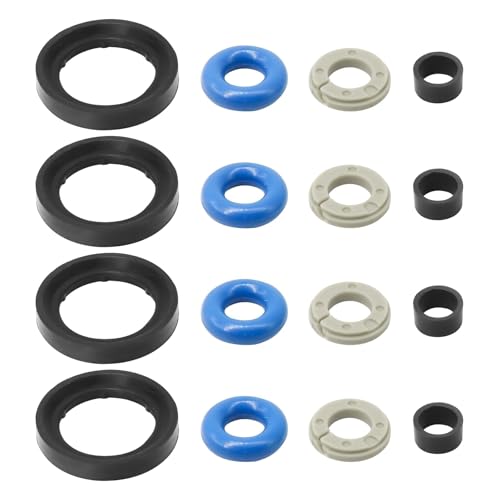 35310-2GGA1 4 Sets Fuel Injector Seal Repair Kit Fit for Hyundai Sonata Kia
