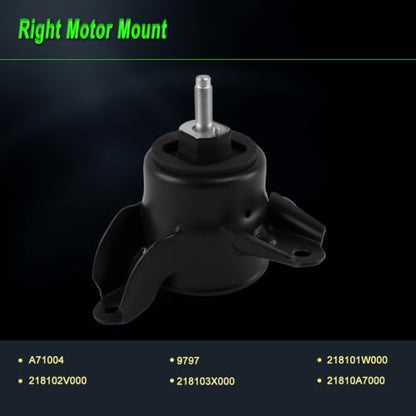 Engine Motor Mount fit Hyundai Accent/Kia Rio 12-17 1.6L 2.0L Auto - size: 2012-2014 Attitude 1.4L L4 1.6L L4