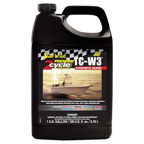 STAR BRITE TCW3 2-Stroke Engine Oil Synthetic Blend - style: 1 Gallon