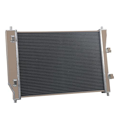 3 ROW ALUMINUM RADIATOR SHROUD FAN FOR 2005-2013 2009 CHEVY CORVETTE C6 V8 MT