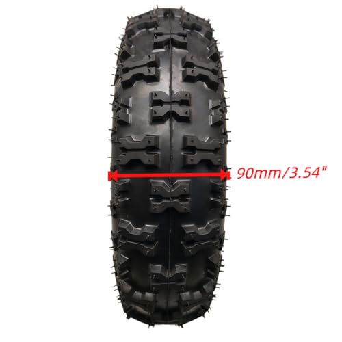 Beeking 4.10-6 Tires Wheels with Rim For 50cc-100cc Tao Tao ATV。