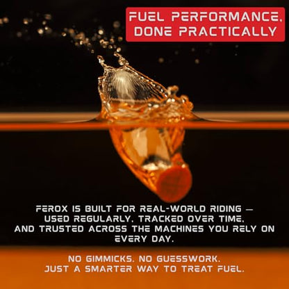Ferox Performance Fuel Catalyst, Total Combustion Control, Any Fuel, Engine - size: Pack of 10 - Motorcycle