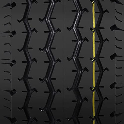 5.30-12 5.30x12 530-12 5.30-12 Trailer Tires with 12" Rims, 5 Lug on 4.5", Load Range C, 6PR - size: 530-12, style: 5 Lug