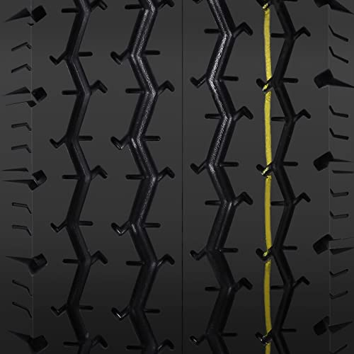 5.30-12 5.30x12 530-12 5.30-12 Trailer Tires with 12" Rims, 5 Lug on 4.5", Load Range C, 6PR - size: 530-12, style: 5 Lug