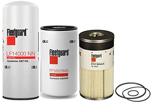 LF14000NN - FF5825NN - FS19727 Fleetguard Filters Kit For Cummins