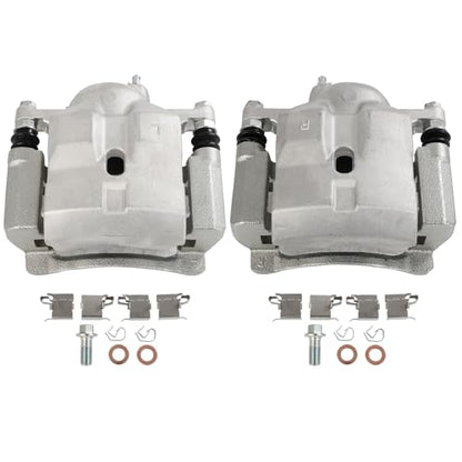 SCITOO Front Left and Right Disc Brake Caliper with Bracket 19B6272 19B6273 - size: Front[19B6272 & 19B6273]