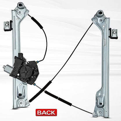 BDFHYK 751-724 Car Vehicles Power Window Regulator for Automotive with Motor Front Left Driver Side for Cadillac Escalade, for Chevy Cheyenne Silverado Suburban Tahoe, for car Window - size: Front Left, style: 2014-2019 Chevy Silverado 1500