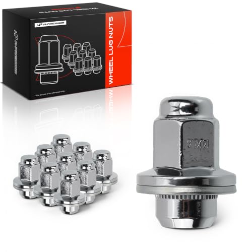 A-Premium Front or Rear M14-1.50 Wheel Lug Nuts, Set of 10 - style: 10PCS