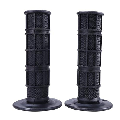 7/8" Handlebar Grips for 50cc-125cc CRF70 CRF80 TRX450 TTR90 TTR110 TTR125 PW80 RM80 DR650 KLX250 KLX300 KX65 SSR125 Pit Dirt Bike ATV Quad Motocross Motorcycles CT100U CT200U Mini Bike - color: Black