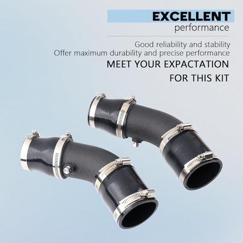Intake Turbo Charge Pipe Compatible With 2013-2018 BMW M5/M6 F10 F06 F12 F13 S63 V8 4.4L Turbocharged