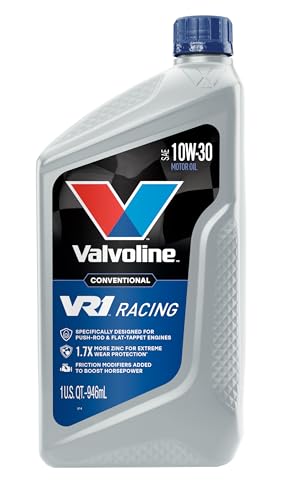 Valvoline VR1 Racing SAE 10W-30 Motor Oil 1 QT - size: 1 QT, style: VR1