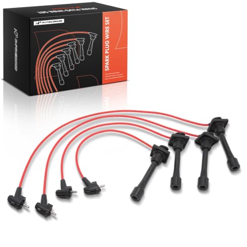 A-Premium 5MM Spark Plug Wires Set of 4 Compatible with Toyota & Geo