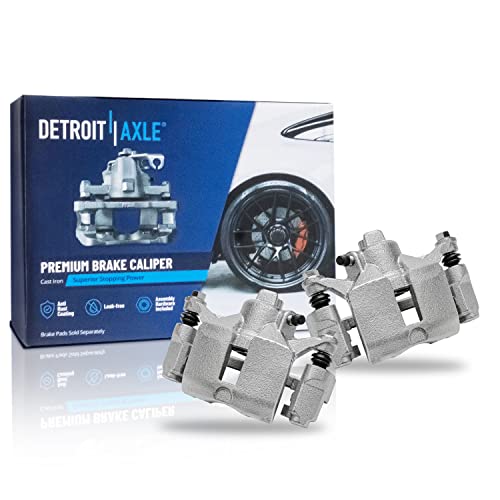 Detroit Axle - 4pc Brake Calipers for 2006-2010 Chevrolet Impala - size: 4B3700089/Kit