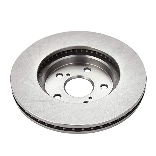 TRQ Front and Rear Brake Pad and Rotor Set Ceramic - style: BKA11720