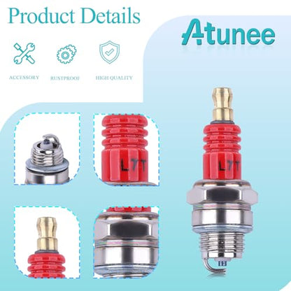 10PCS L7T Spark Plug Replacement for 47CC 49CC 50CC 2-Stroke Engine and for NGK BPMR7A, Fits for Husqvarna Chainsaw Trimmer Lawn Mower Trimmer - color: 10pcs