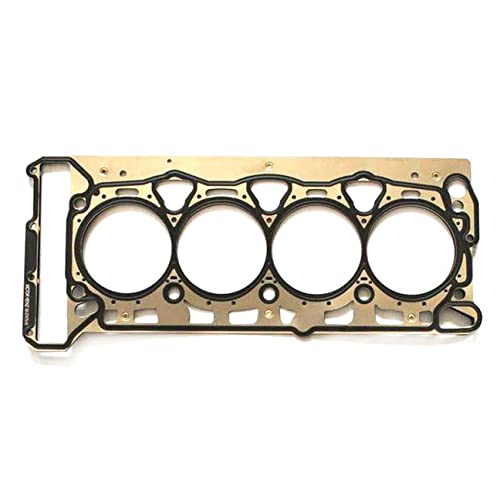 Partsflow Cylinder Head Gasket Kit w/ 10 Head Bolts For Audi A3 For Audi A4 For Audi A5 For Audi TT For VW Beetle For VW CC For VW Eos For VW GTI For VW Golf For VW Jetta For VW Passat 2.0L L4 - color: 06H 198 012