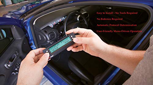 ScanGauge SG2 Ultra Compact 3-in-1 Automotive Computer with Customizable Real-Time Fuel Economy Digital Gauges for OBD2 Vehicles