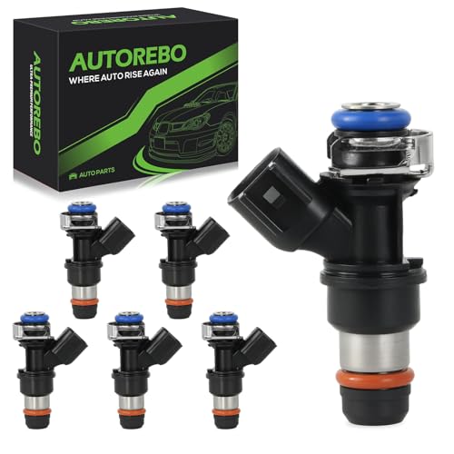 Fuel Injectors Set of 6 Compatible with Chevrolet Malibu Uplander, Buick Rendezvous Terraza, Saturn Relay, Pontiac G6, V6 3.5L 2005 2006 2007# FJ649 FJ10574 8001612N 12586557 12568155 17114422 - size: FJ649